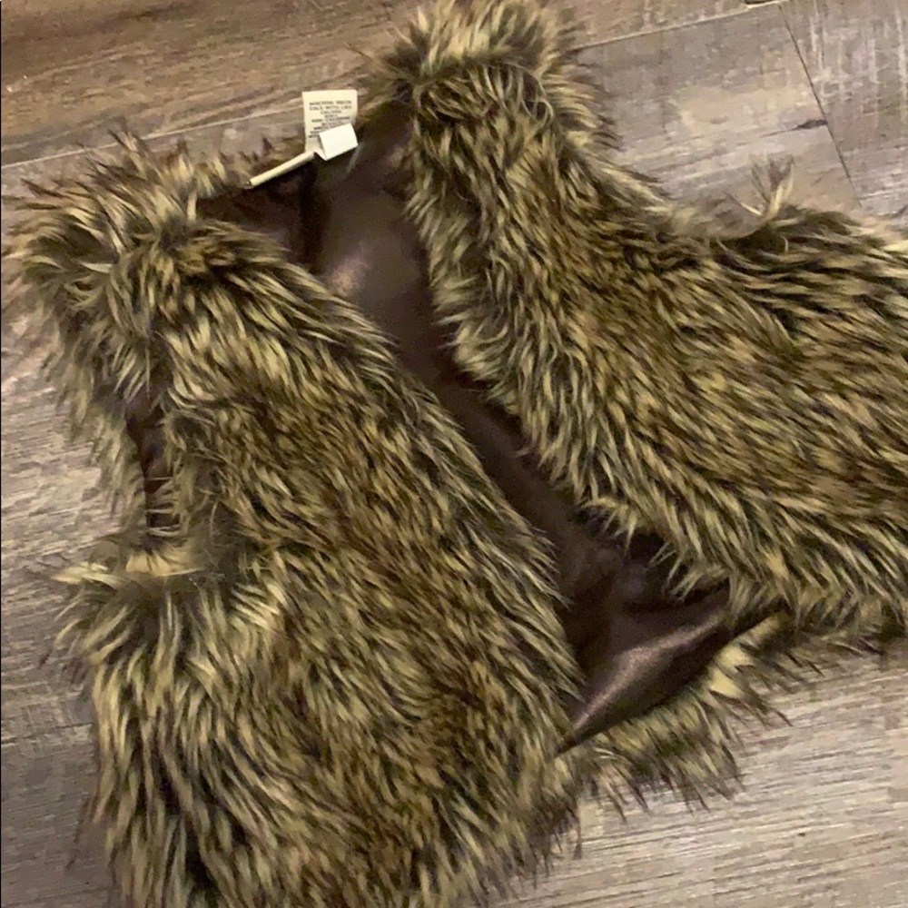 Mudd Faux Fur Vest